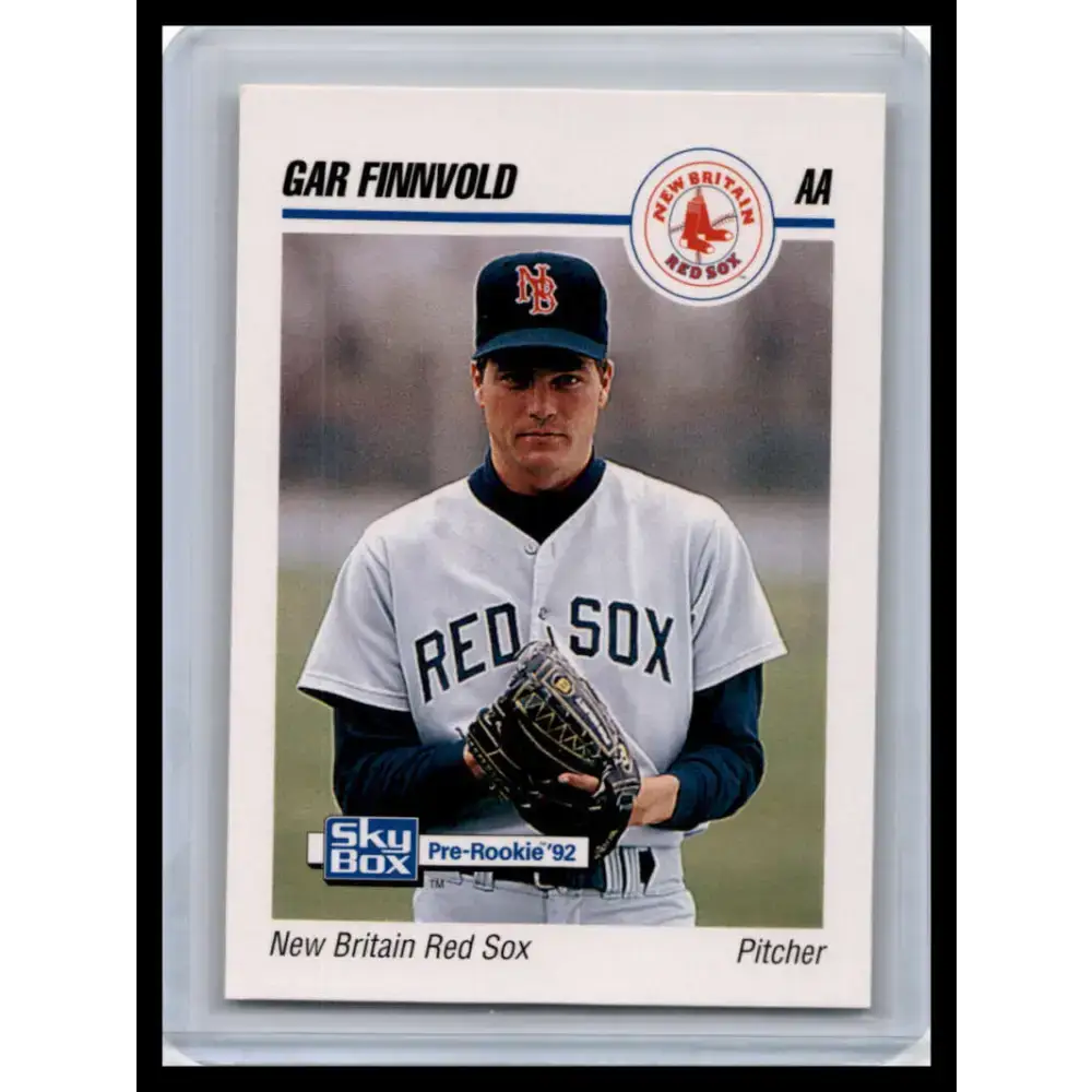 1992 Skybox AA #206 Gar Finnvold New Britain Red Sox NM-MT Baseball Card - Baseball Card Single