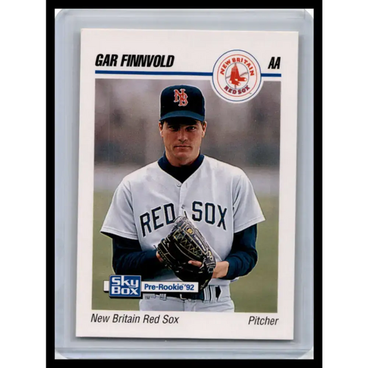 1992 Skybox AA #206 Gar Finnvold New Britain Red Sox NM-MT Baseball Card - Baseball Card Single