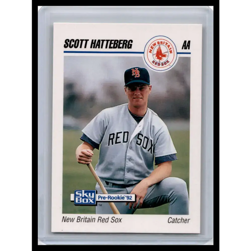 1992 Skybox AA #207 Scott Hatteberg New Britain Red Sox NM-MT Baseball Card - Baseball Card Single