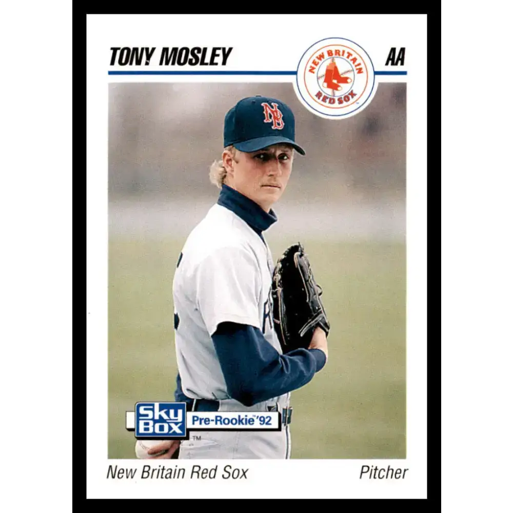 1992 Skybox AA #210 Tony Mosley New Britain Red Sox NM-MT Baseball Card - Baseball Card Single
