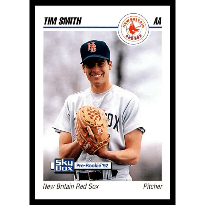 1992 Skybox AA #214 Tim Smith New Britain Red Sox NM-MT Baseball Card - Baseball Card Single
