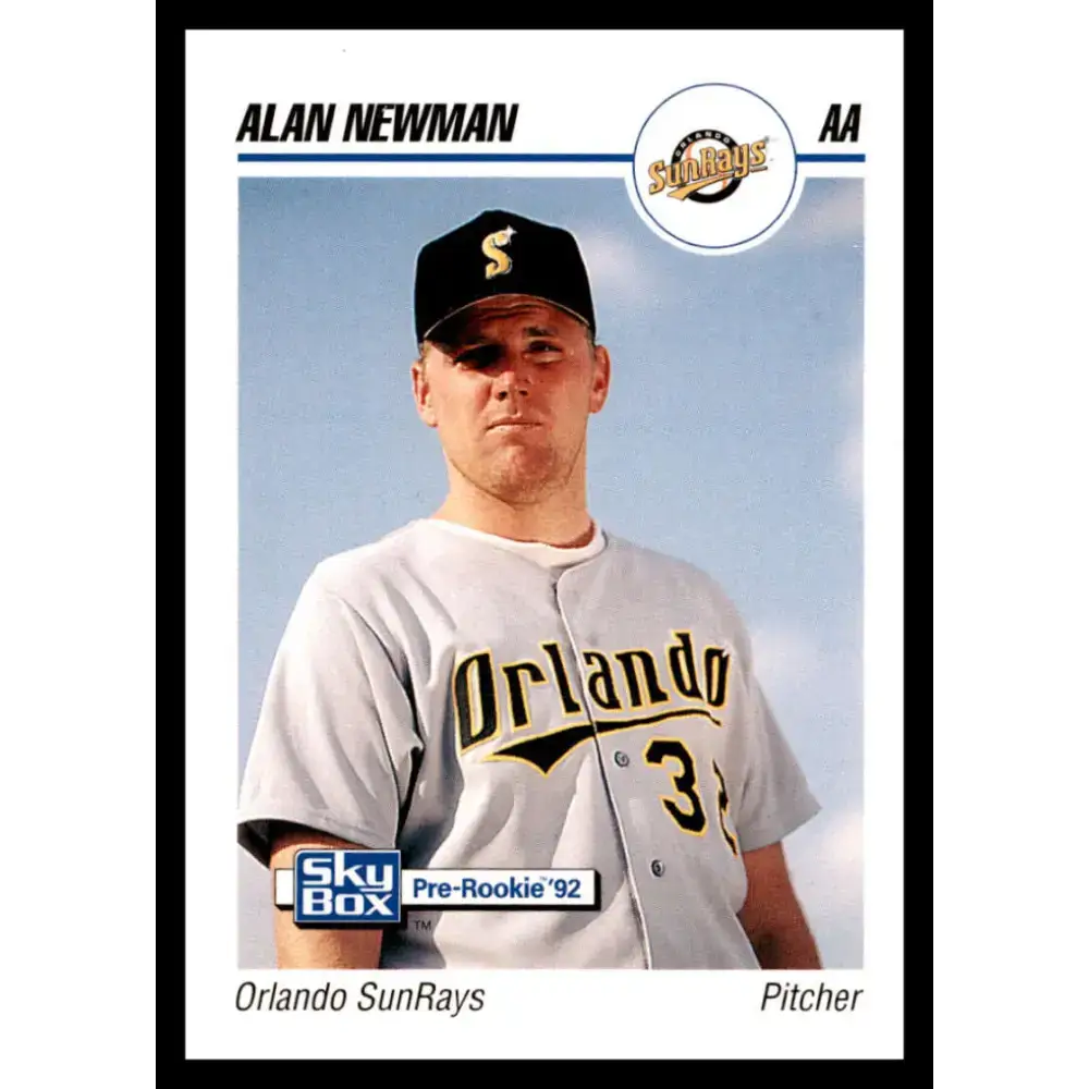 1992 Skybox AA #222 Alan Newman Orlando Sun Rays NM-MT Baseball Card - Baseball Card Single