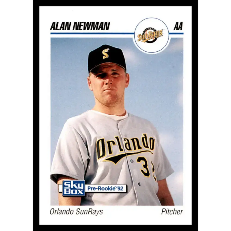 1992 Skybox AA #222 Alan Newman Orlando Sun Rays NM-MT Baseball Card - Baseball Card Single