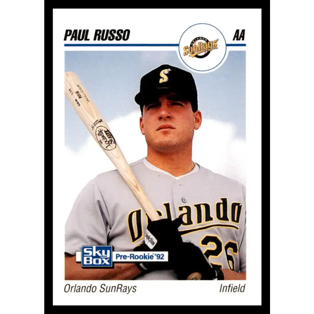 1992 Skybox AA #226 Paul Russo Orlando Sun Rays NM-MT Baseball Card - Baseball Card Single