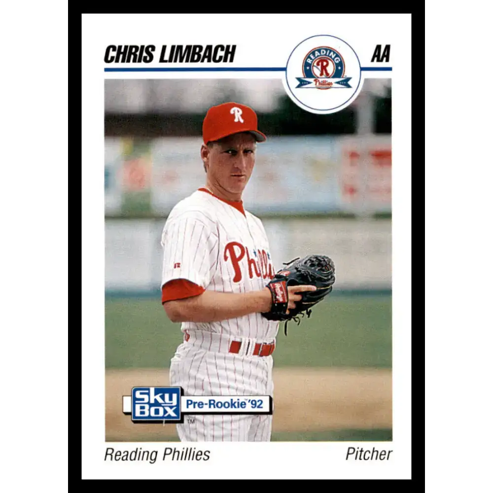 1992 Skybox AA #231 Chris Limbach Reading Phillies NM-MT Baseball Card - Baseball Card Single