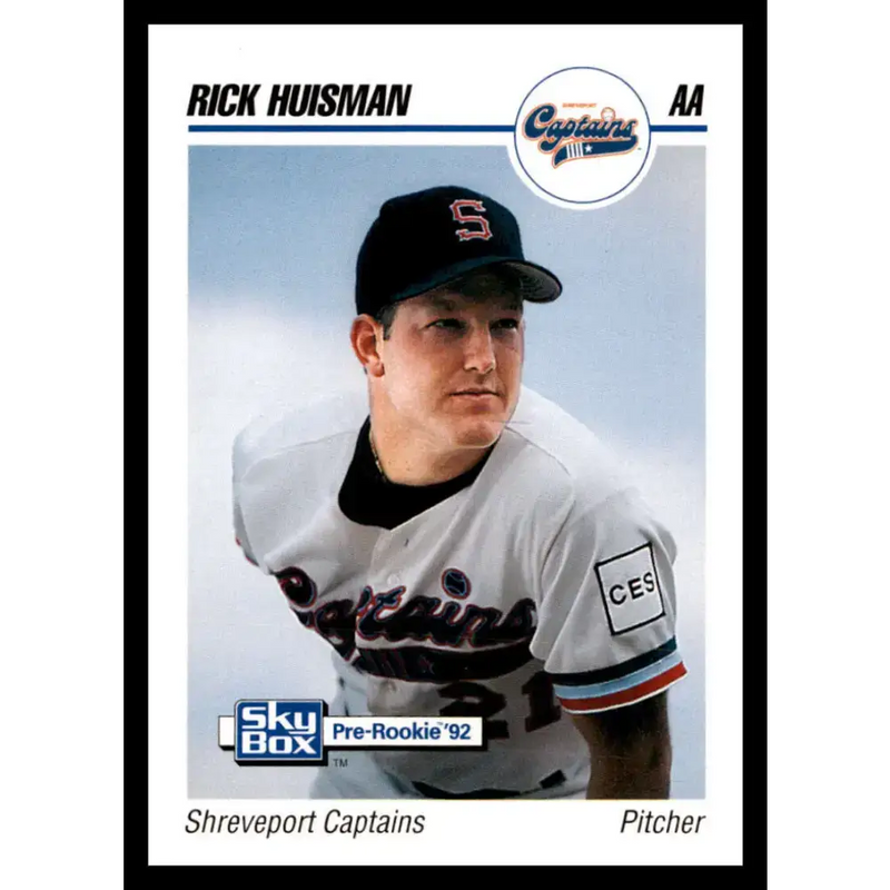 1992 Skybox AA #258 Rick Huisman Shreveport Captains NM-MT Baseball Card - Baseball Card Single
