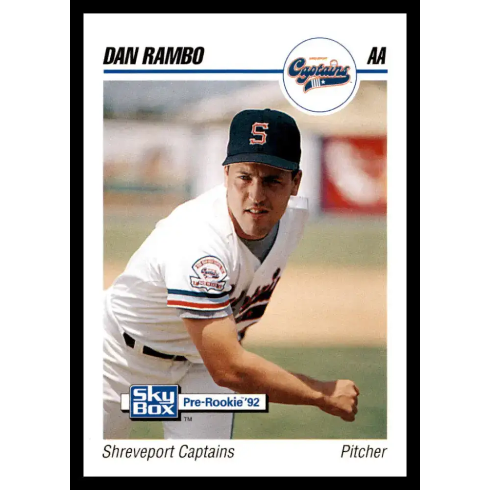 1992 Skybox AA #260 Dan Rambo Shreveport Captains NM-MT Baseball Card - Baseball Card Single