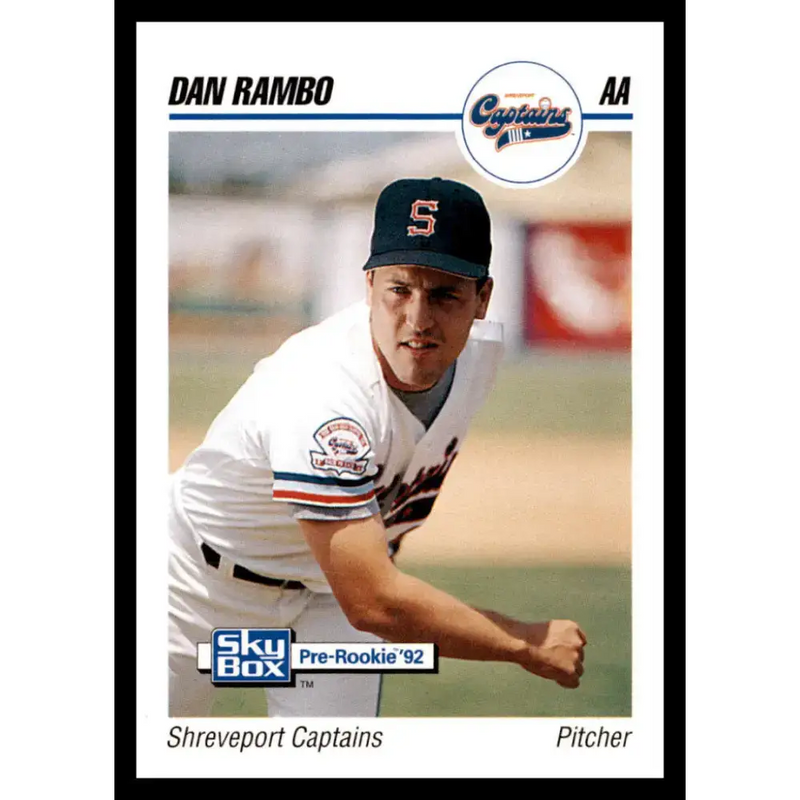 1992 Skybox AA #260 Dan Rambo Shreveport Captains NM-MT Baseball Card - Baseball Card Single