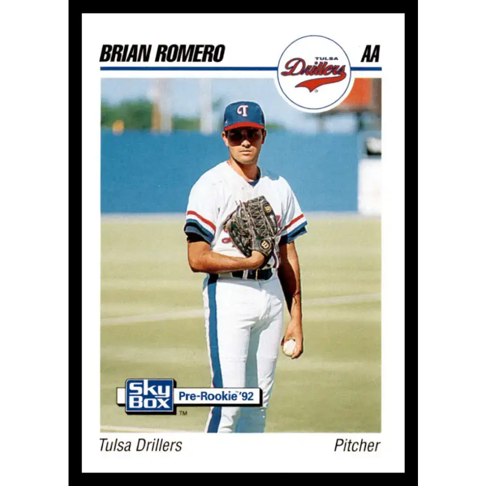 1992 Skybox AA #265 Brian Romero Tulsa Drillers NM-MT Baseball Card - Baseball Card Single