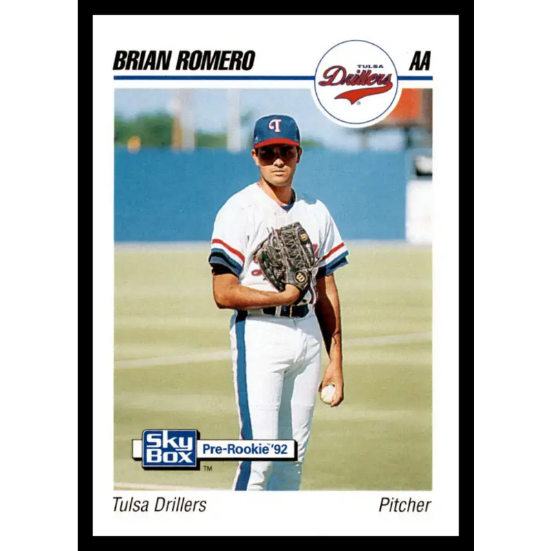 1992 Skybox AA #265 Brian Romero Tulsa Drillers NM-MT Baseball Card - Baseball Card Single