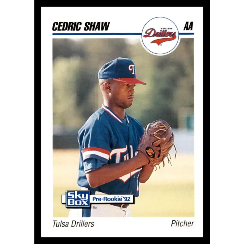 1992 Skybox AA #275 Cedric Shaw Tulsa Drillers NM-MT Baseball Card - Baseball Card Single