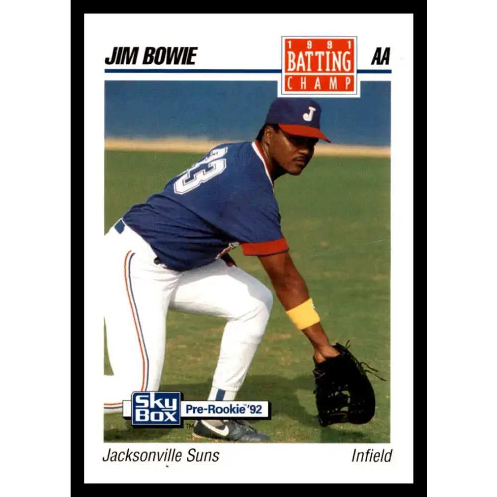 1992 Skybox AA #291 Jim Bowie Jacksonville Suns NM-MT Baseball Card - Baseball Card Single