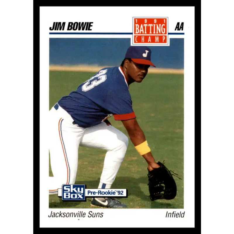 1992 Skybox AA #291 Jim Bowie Jacksonville Suns NM-MT Baseball Card - Baseball Card Single