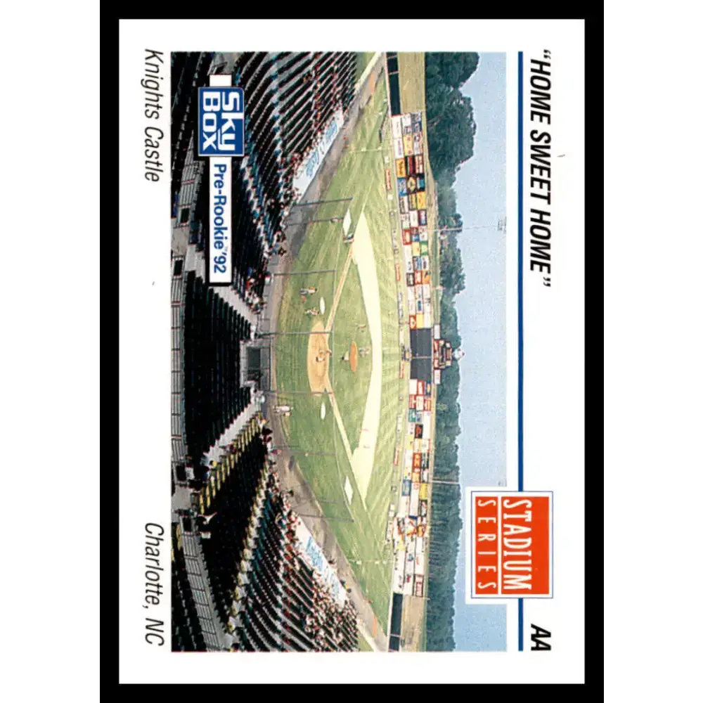 1992 Skybox AA #298 Knights Castle Charlotte Knights NM-MT Baseball Card - Baseball Card Single