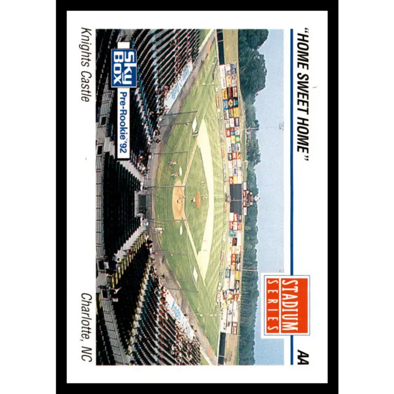 1992 Skybox AA #298 Knights Castle Charlotte Knights NM-MT Baseball Card - Baseball Card Single