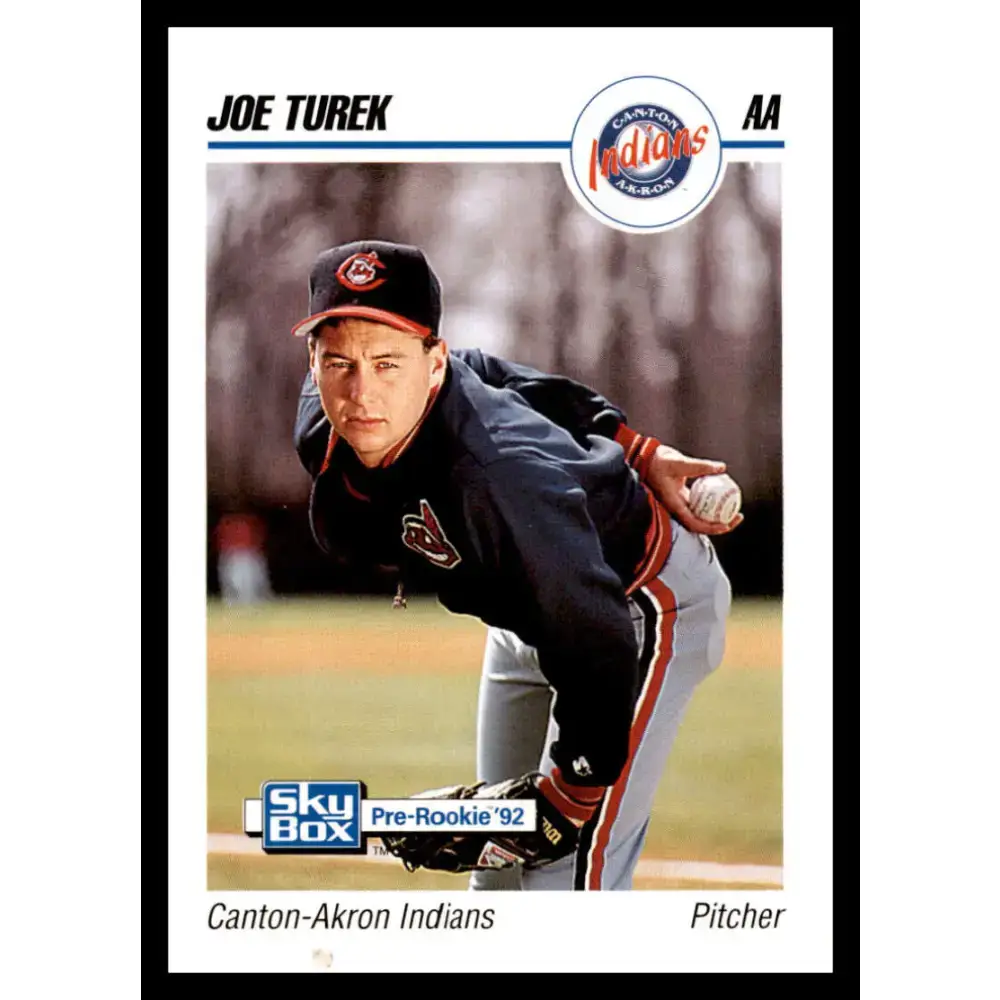 1992 Skybox AA #57 Joe Turek Canton-Akron Indians NM-MT Baseball Card - Baseball Card Single
