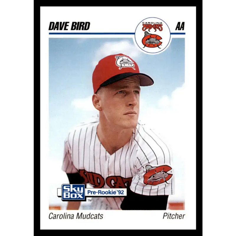 1992 Skybox AA #59 Dave Bird Carolina Mudcats NM-MT Baseball Card - Baseball Card Single