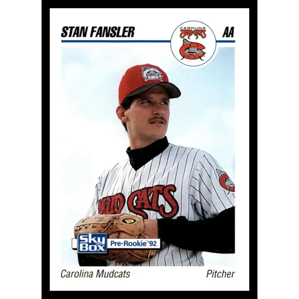 1992 Skybox AA #63 Stan Fansler Carolina Mudcats NM-MT Baseball Card - Baseball Card Single