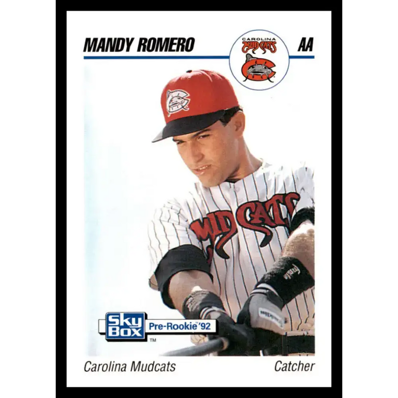 1992 Skybox AA #66 Mandy Romero Carolina Mudcats NM-MT Baseball Card - Baseball Card Single