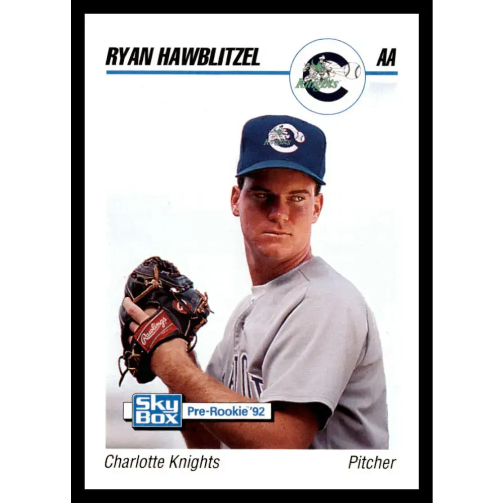 1992 Skybox AA #73 Ryan Hawblitzel Charlotte Knights NM-MT Baseball Card - Baseball Card Single