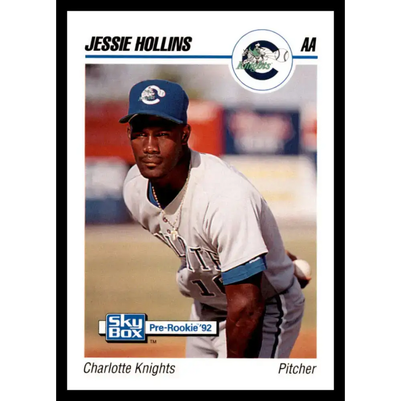 1992 Skybox AA #74 Jessie Hollins Charlotte Knights NM-MT Baseball Card - Baseball Card Single