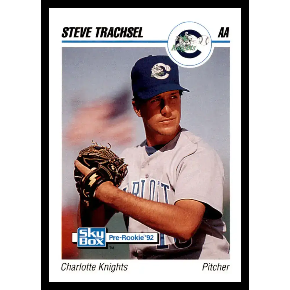 1992 Skybox AA #77 Steve Trachsel Charlotte Knights NM-MT Baseball Card - Baseball Card Single