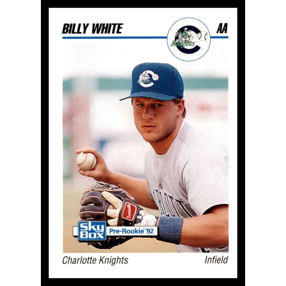 1992 Skybox AA #78 Billy White Charlotte Knights NM-MT Baseball Card - Baseball Card Single