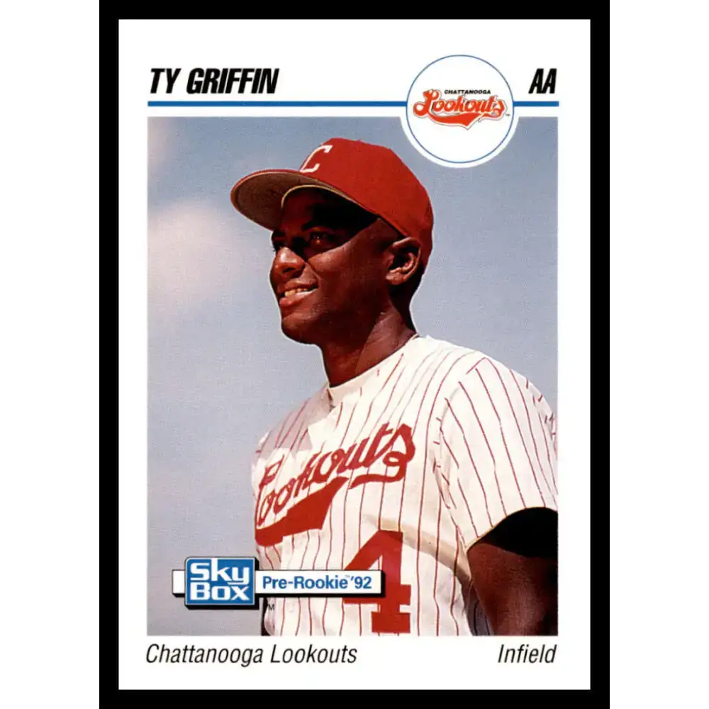1992 Skybox AA #81 Ty Griffin Chattanooga Lookouts NM-MT Baseball Card - Baseball Card Single