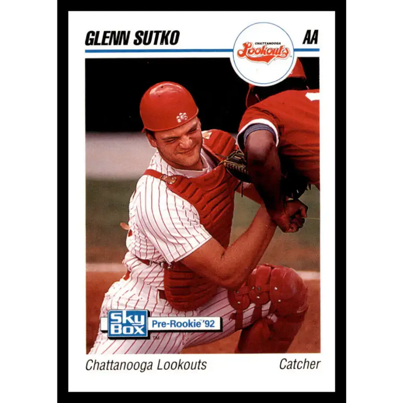 1992 Skybox AA #88 Glenn Sutko Chattanooga Lookouts NM-MT Baseball Card - Baseball Card Single