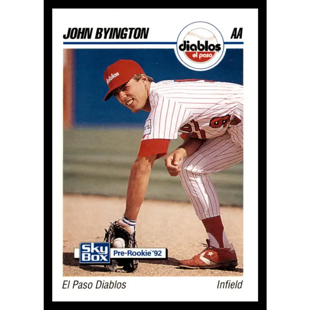 1992 Skybox AA #90 John Byington El Paso Diablos NM-MT Baseball Card - Baseball Card Single