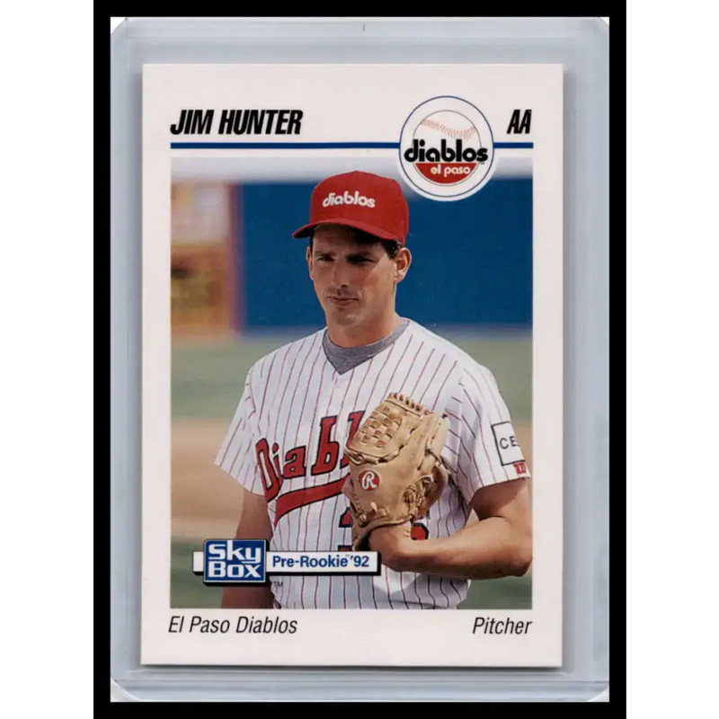 1992 Skybox AA #94 Jim Hunter El Paso Diablos NM-MT Baseball Card - Baseball Card Single