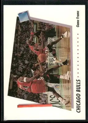 1992 SkyBox Game Frame Michael Jordan #408 Basketball