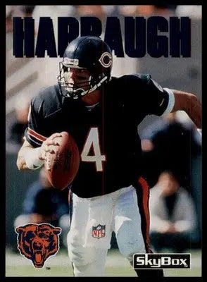 1992 SkyBox Impact Jim Harbaugh 206 Chicago Bears