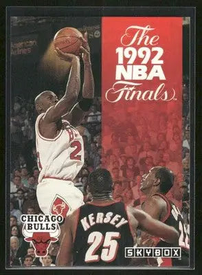 1992 SkyBox NBA Finals Michael Jordan #314 Basketball - Basketball Card Single