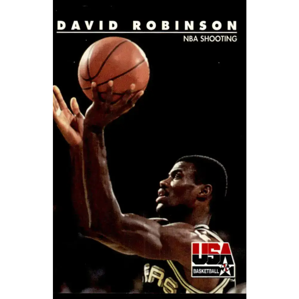 1992 SkyBox USA #80 David Robinson NM/MT USA Basketball Card - Basketball Card Single