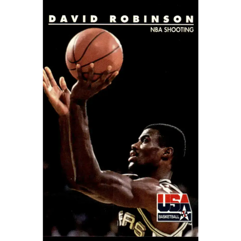 1992 SkyBox USA #80 David Robinson NM/MT USA Basketball Card - Basketball Card Single