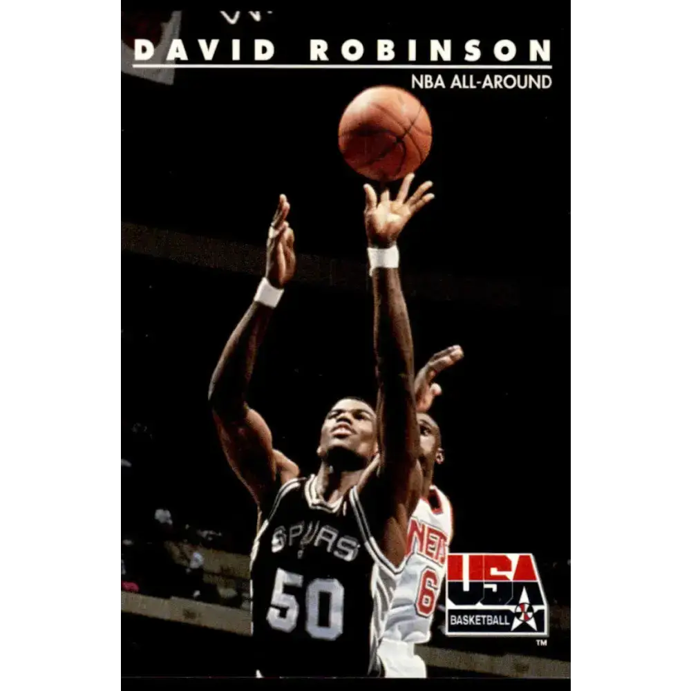 1992 SkyBox USA #81 David Robinson NM/MT USA Basketball Card - Basketball Card Single