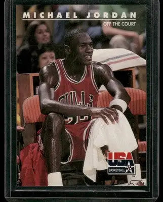 1992 SkyBox USA Basketball Michael Jordan #41 Basketball - Basketball Card Single