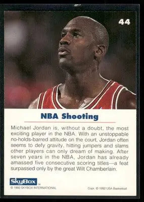 1992 SkyBox USA Basketball Michael Jordan #44 Basketball - Basketball Card Single
