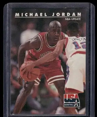 1992 SkyBox USA Basketball NBA Update Michael Jordan #37 Basketball - Basketball Card Single