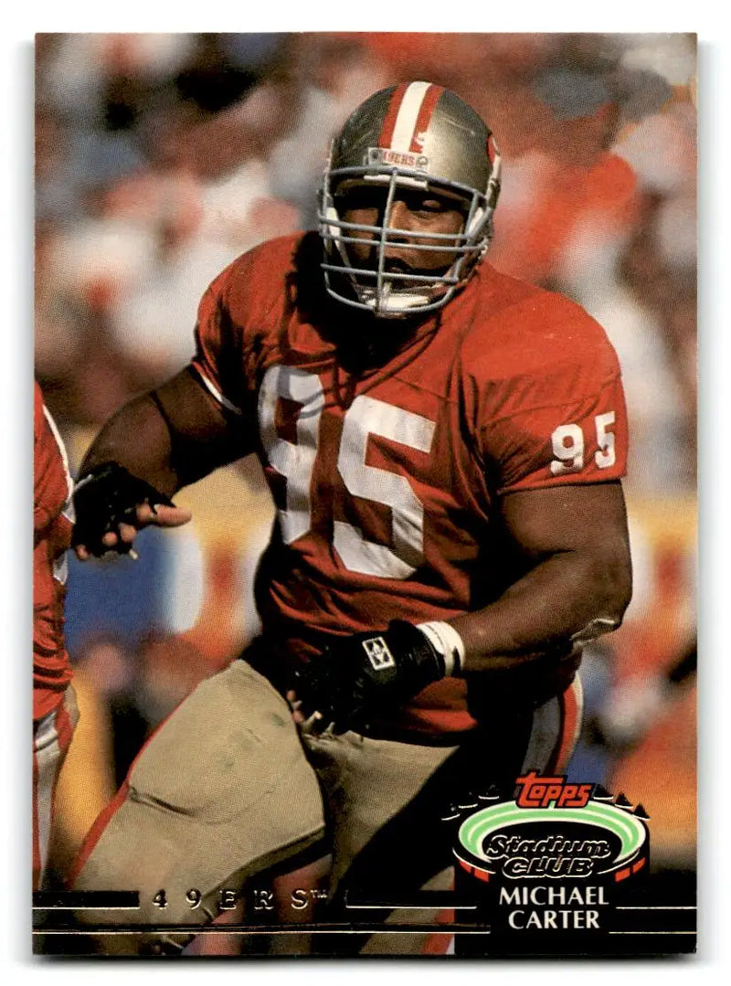1992 Stadium Club #150 Michael Carter - Football Card Single