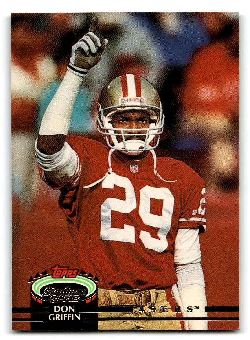1992 Stadium Club #182 Don Griffin - Football Card Single
