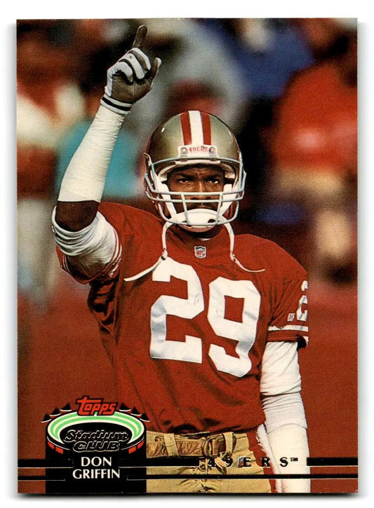 1992 Stadium Club #182 Don Griffin - Football Card Single