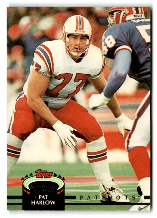 1992 Stadium Club #197 Pat Harlow - Football Card Single