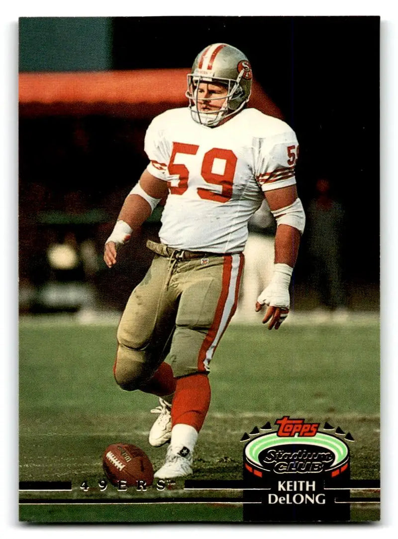 1992 Stadium Club #271 Keith DeLong - Football Card Single