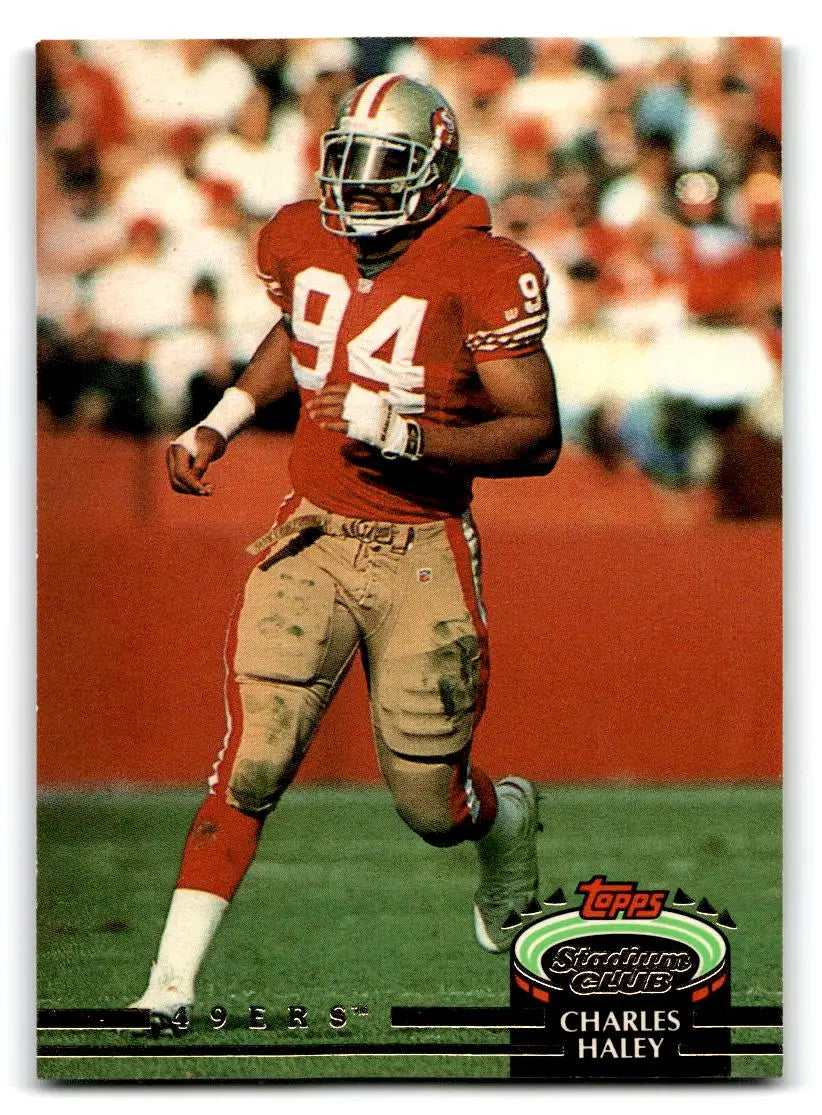 1992 Stadium Club #324 Charles Haley - Football Card Single