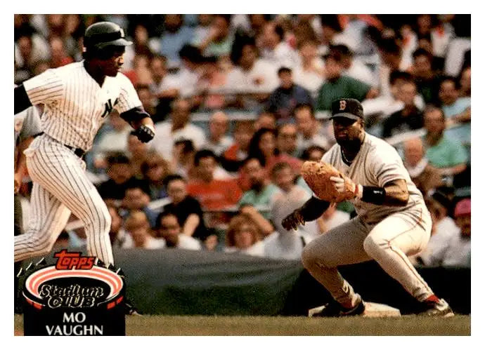 1992 Stadium Club #325 Mo Vaughn - Baseball Card Single