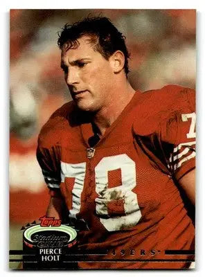 1992 Stadium Club #349 Pierce Holt - Football Card Single