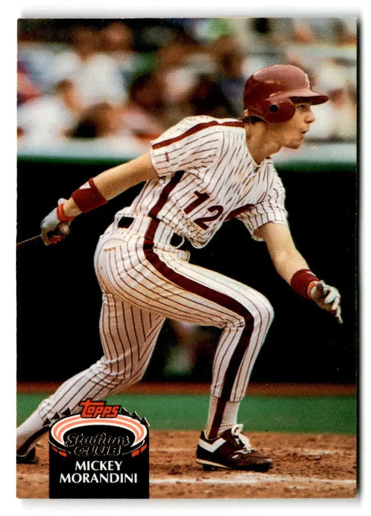 1992 Stadium Club #369 Mickey Morandini - Baseball Card Single