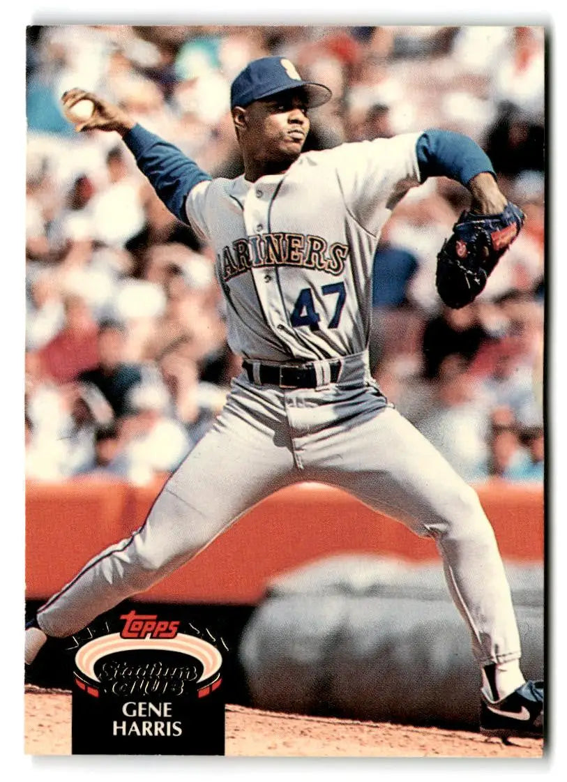 1992 Stadium Club #425 Gene Harris - Baseball Card Single